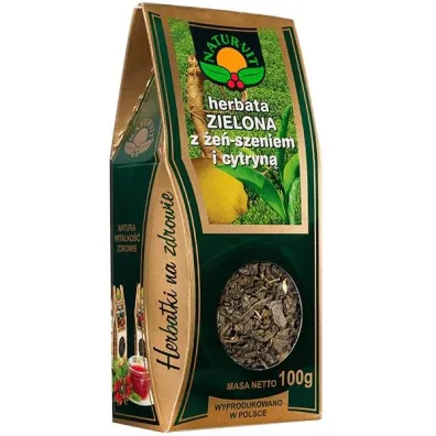 Natura Wita Herbata Zielona z �e�-Szeniem i Cytryn� 100 g