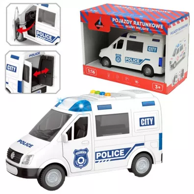 Policja z otwieranymi drzwiami Askato