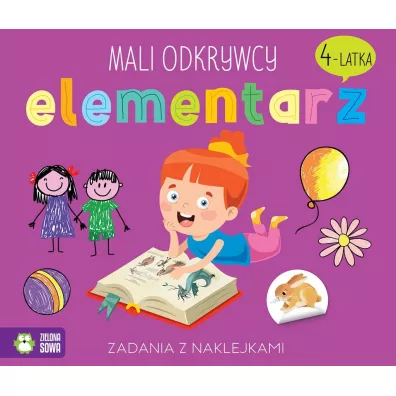 Elementarz 4-latka. Mali odkrywcy - Justyna  Tkocz