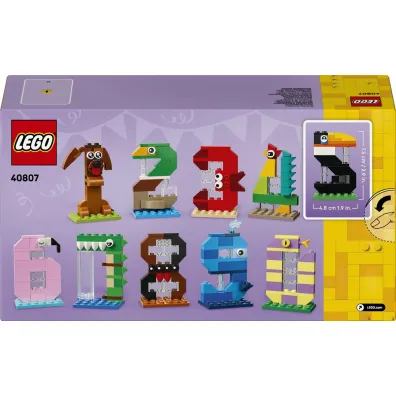 LEGO Iconic Urodzinowe cyferki 40807