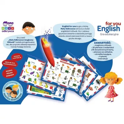 English for you. Magiczny owek Trefl