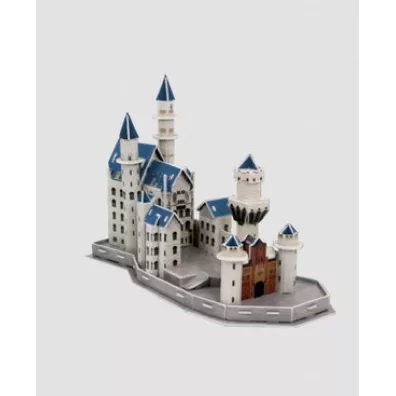 Puzzle 3D 60 el. Puzleo. Zamek Neuschwanstein Druk-Intro