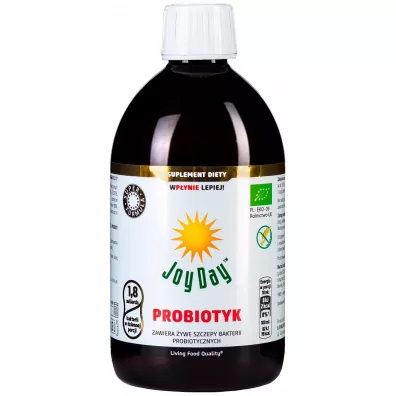 Joy Day Suplement diety probiotyk bezglutenowy 500 ml Bio