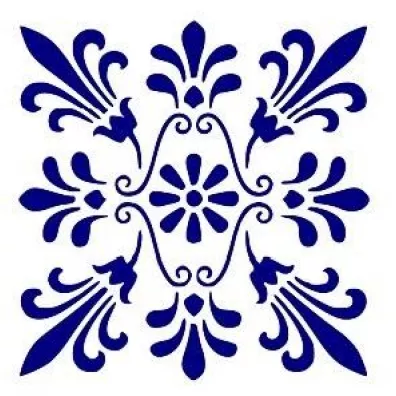 Galeria Hobby Szablon zmywalny ornament A4 20x30cm