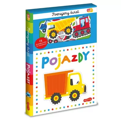 Pojazdy. Akademia M�drego Dziecka. Poznajemy �wiat