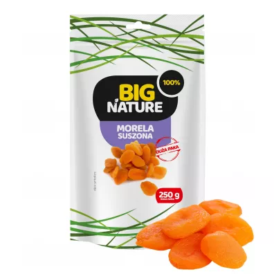 Big Nature Morele suszone Dua Paka 250 g