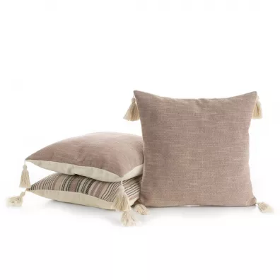 Eurofirany B.b. Choczyscy Sp.J. Poszewka BOHO/5 45cm x  45cm puder