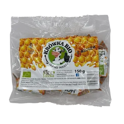 Ekoflorka Kr�wki z miodem bezglutenowe 150 g Bio