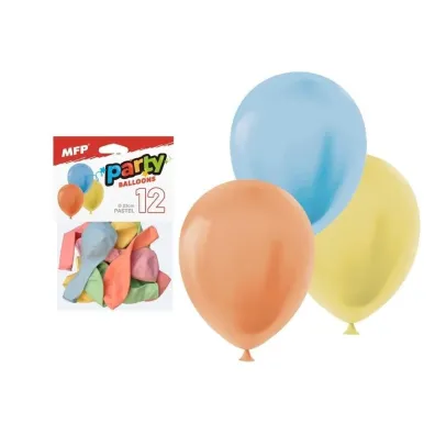 MFP Balon dmuchany pastel 23cm