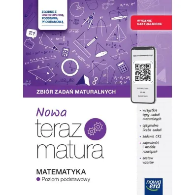 Pakiet Matura 2026: Nowa Teraz matura. Vademecum. Poziom podstawowy: J�zyk polski i Matematyka, Nowa Teraz matura. Zbi�r zada� maturalnych: J�zyk polski. Matura pisemna. Poziom podstawowy i rozszerzony, Matematyka. Poziom podstawowy