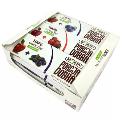 Porcja Dobra Przekska truskawka jeyna liwka MIX smakw 24 x 16 g