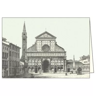 Karnet z kopert ITW 007 Firenze Basilica S. Maria