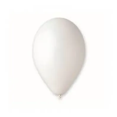 Balony pastelowe bia�e 25cm