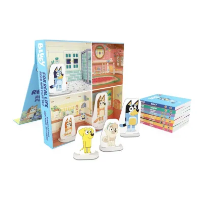 Bluey: For Real Life Read and Play Set
