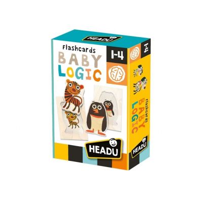 Puzzle Montessori Fiszki Dziecięca logika HEADU