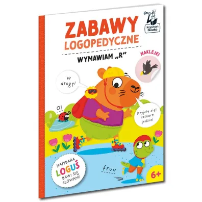 Wymawiam "r". Kapitan Nauka. Zabawy logopedyczne. Kapibara Logu�