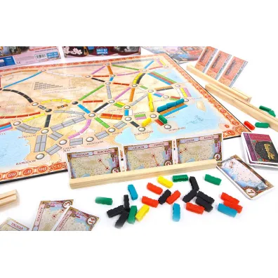 Wsi��� do Poci�gu. Kolekcja Map 1 - Azja