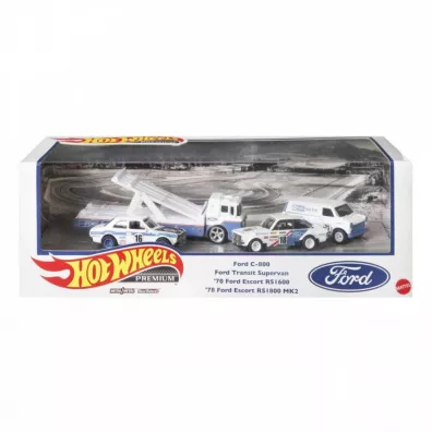Hot Wheels. Premium Zestaw 3 Rally Legends HKC17 Mattel