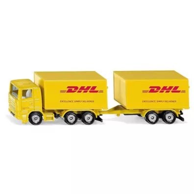 Ci�ar�wka z przyczep� firmy DHL Siku 16 S1694