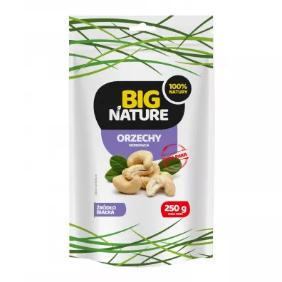 Big Nature Orzechy nerkowca po��wki Du�a Paka 250 g
