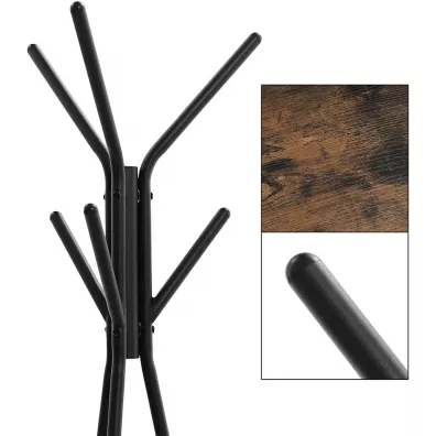 Songmics Wieszak stojak na ubrania garderoba Loft
