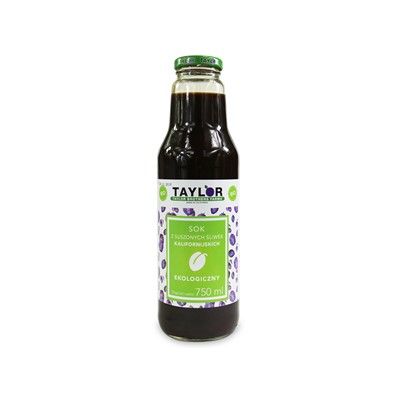 Taylor Sok z suszonych śliwek kalifornijskich 750 ml Bio