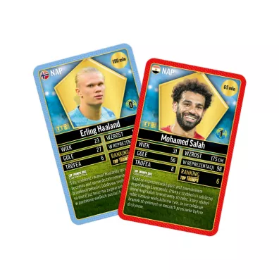 Top Trumps World Football Stars Zestaw kolekcjo...