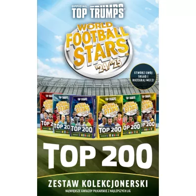 Top Trumps World Football Stars Zestaw kolekcjo...