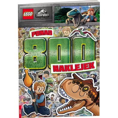 LEGO(R) Jurassic World. Ponad 800 naklejek