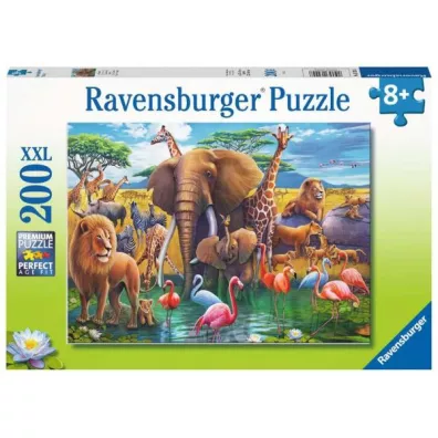 Puzzle 200 el. Dzikie zwierzta Ravensburger