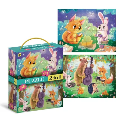 Puzzle 2w1 (24+36 el.) Letnie Wieczory Dodo