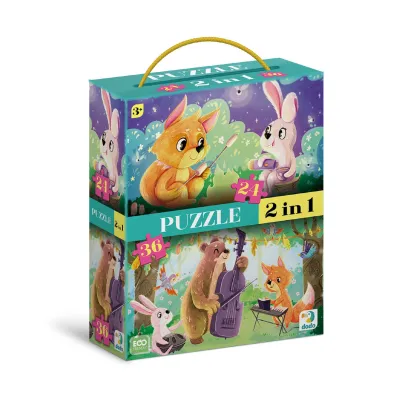 Puzzle 2w1 (24+36 el.) Letnie Wieczory Dodo