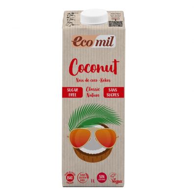Ecomil Napj kokosowy Classic bez cukru 1 l Bio