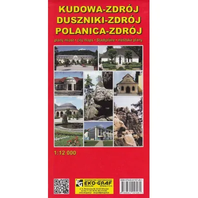 Kudowa-Zdr�j Duszniki-Zdr�j Polanica-Zdr�j 1:12 000