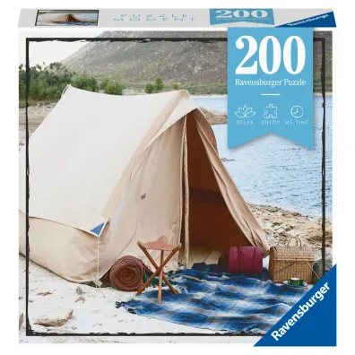 Puzzle 200 el. Camping Ravensburger