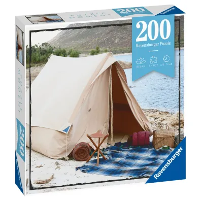 Puzzle 200 el. Camping Ravensburger
