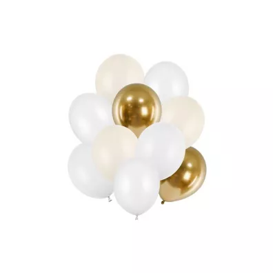 PartyDeco Zestaw balon�w lateksowych mix 10 szt.