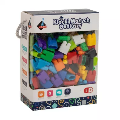 Klocki ma�ych geniuszy Konstrukcyjne Cegie�ki 260 element�w
