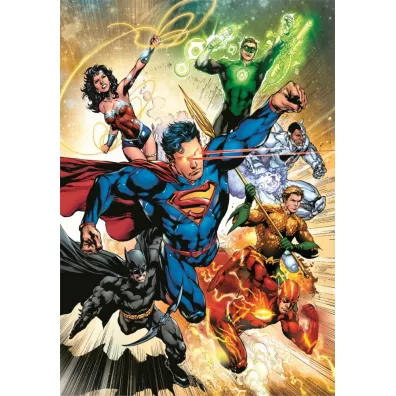 Puzzle 500 el. Compact Dc Comics Justice League Clementoni