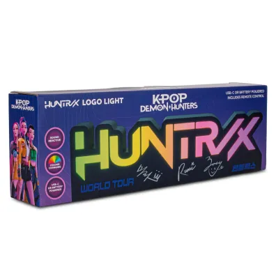 Lampka Multikolor K-POP Demon Hunters z logo Huntrix KD722205