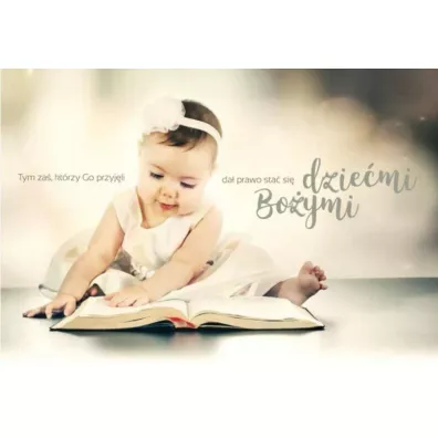 Kartka sk�adana Tym za� kt�rzy Go przyj�li