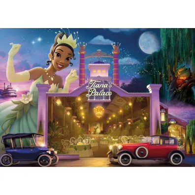 Puzzle 1000 el. Zamki Disneya Tiana Ravensburger