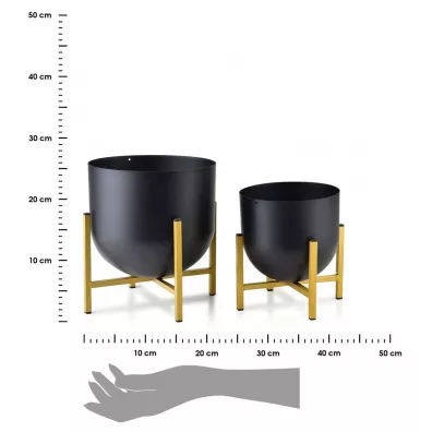 Mondex Komplet osonek Swen Boule Gold Black