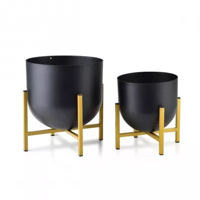 Mondex Komplet osonek Swen Boule Gold Black