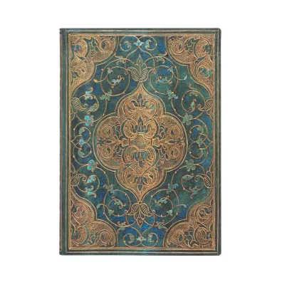 Paperblanks Turquoise Chronicles Notes Turquoise Chronicles Flexi Midi linia