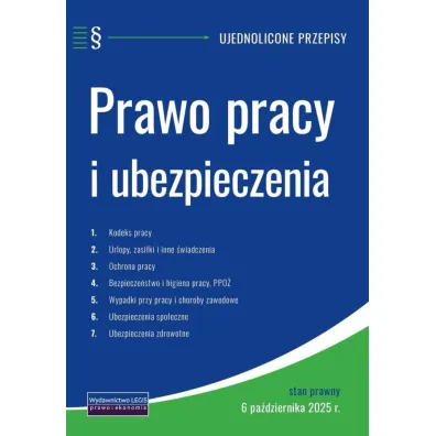 Prawo pracy i ubezpieczenia - 6.10.2025
