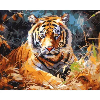 Koh-I-Noor Malowanie po numerach - Tygrys 40x50cm
