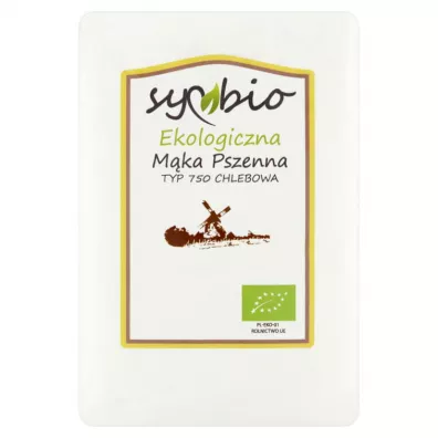 Symbio M�ka pszenna chlebowa typ 750 1 kg Bio