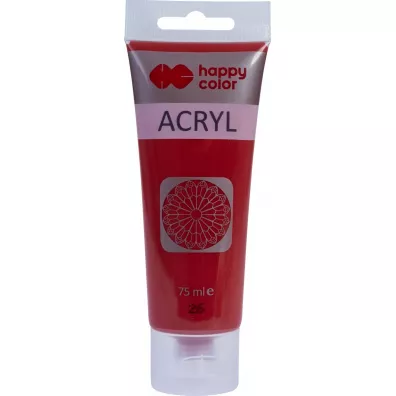Happy Color Farba akrylowa ciemnoczerwona 75ml