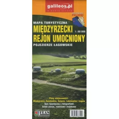 Mapa - Mi�dzyrzecki Rejon Umocniony 1:60 000